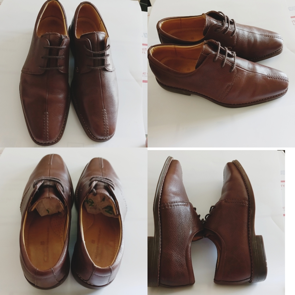 SANDRO MOSCOLONI LEATHER SHOES SZ 8.5D